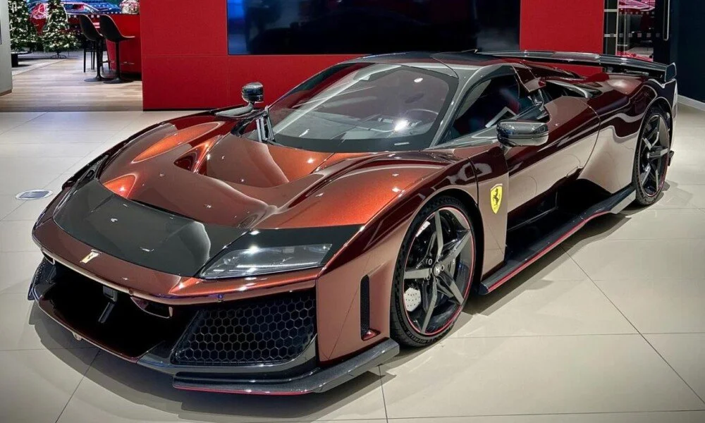 Europe’s first Ferrari F80 delivered to a customer in the UK