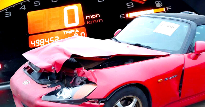 Beaten S2000 Surpasses 498,000 Miles Before Crash