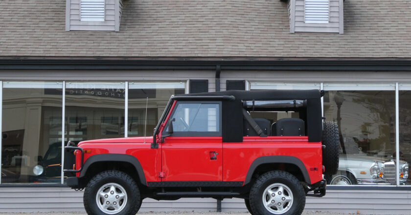 Rare 1997 Land Rover NAS Defender 90 Soft Top Up for Grabs