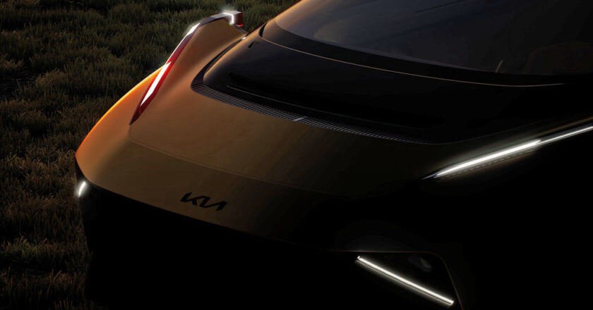 Kia Teases Electric Heir to Stinger GT with Sleek Concept Car