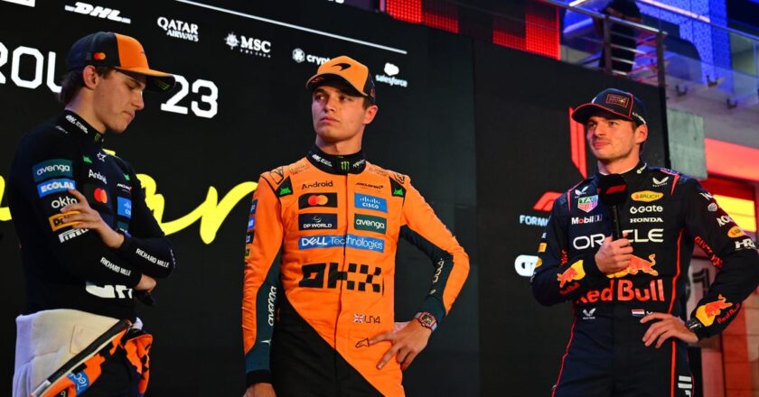 Norris on Verge of F1 World Championship in Qatar GP