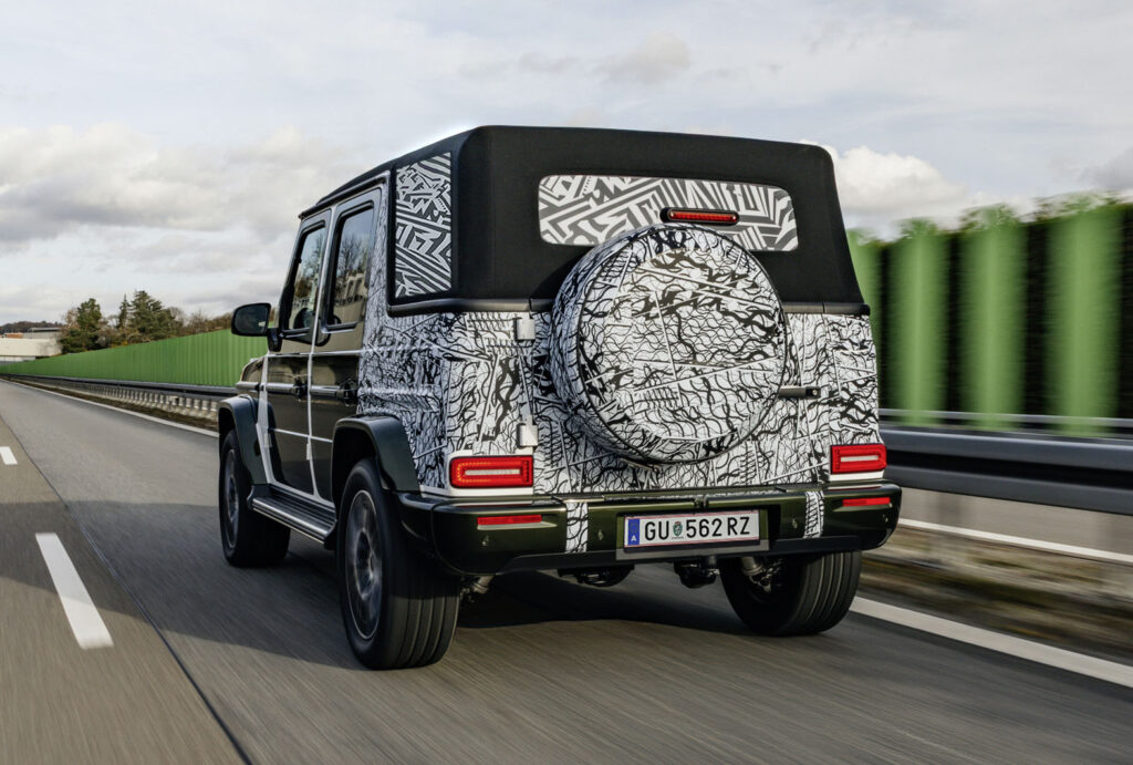 Mercedes G-Class Cabriolet will arrive next year as new 4x4 soft-top