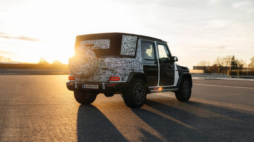 Mercedes-Benz G-Class Cabriolet starts testing ahead of world debut