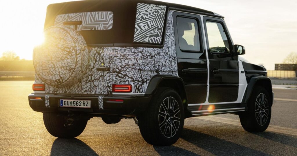 Mercedes-Benz G-Class Cabriolet being readied as a 'special edition'