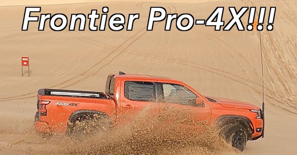 Exploring the Dunes in the 2025 Nissan Frontier Pro-4X: How Well Does it Handle Sand?