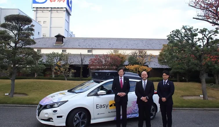Nissan Launches Autonomous Sake Tour in Kobe City