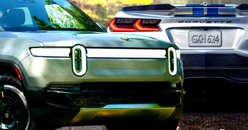 Rivian R1T Matches Corvette E-Ray in Quarter Mile Race