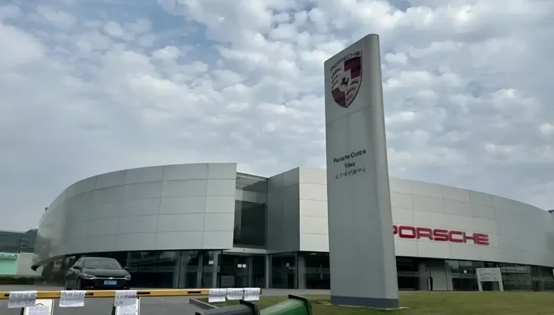 Empty showrooms and deposit delays hit Porsche and Volkswagen dealerships in parts of China; 2025 Porsche sales down 26%