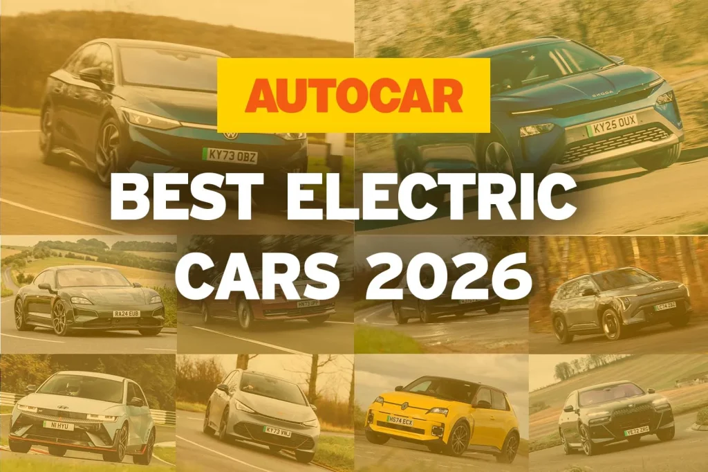 The best electric cars – driven, rated and ranked