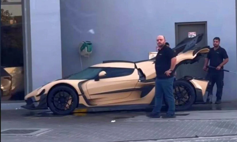 Mansory Koenigsegg Jesko with wild modifications spotted