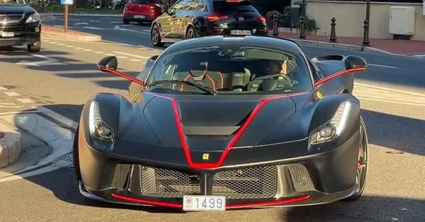 Fernando Alonso Spotted Driving His LaFerrari in Monaco