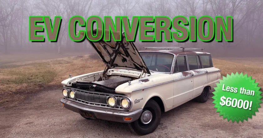 Swapping an Old Ride for Cheap: Mercury Comet’s EV Conversion