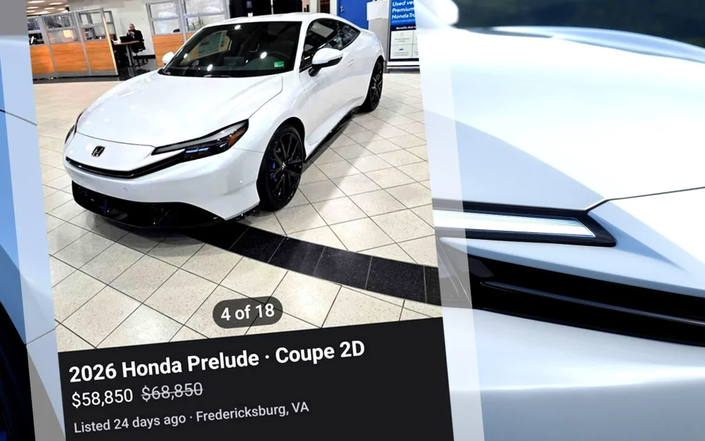 This Honda Dealer Thinks Discounting Prelude’s $25,000 Markup Counts As A Deal