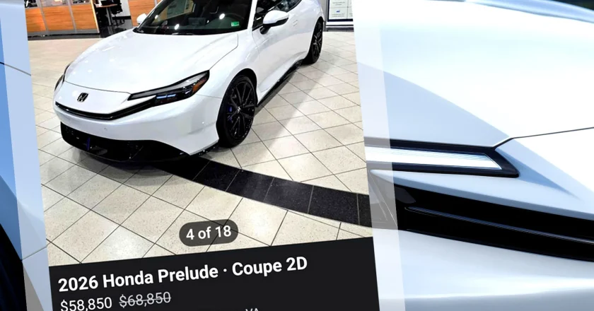 Honda Prelude’s $25,000 Markup Still Over MSRP at Pohanka Honda of Fredericksburg