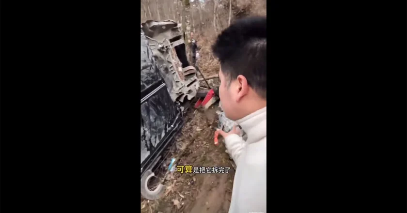 Tesla Model Y Survives Cliff Fall in China; Driver Unharmed