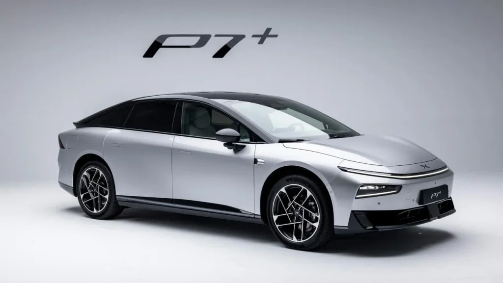 New Xpeng P7+ EV - pictures